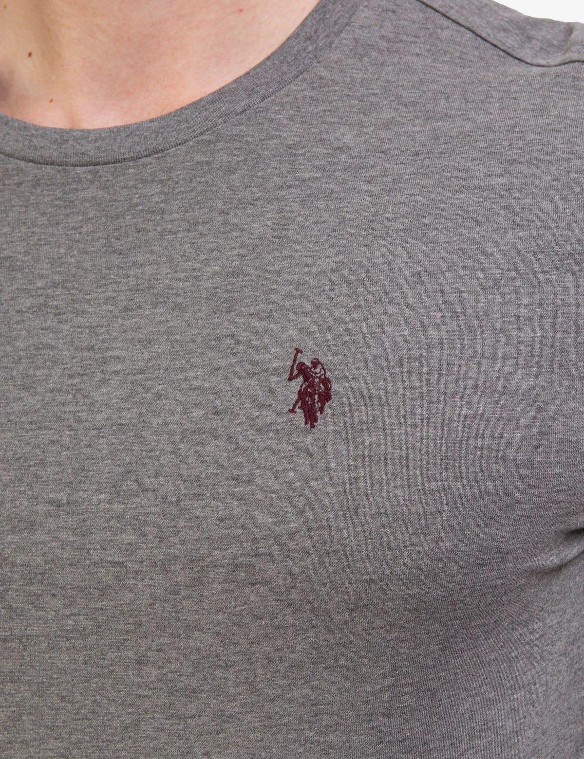 CREW NECK LONG SLEEVE LOGO T-SHIRT sold by U.S. Polo Assn. product image thumbnail 5