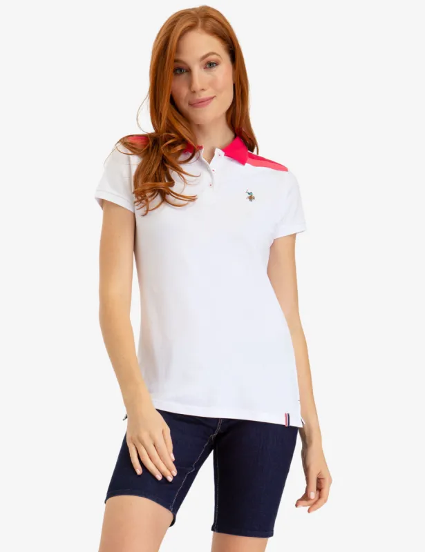 SHOULDER STRIPED POLO SHIRT sold by U.S. Polo Assn.