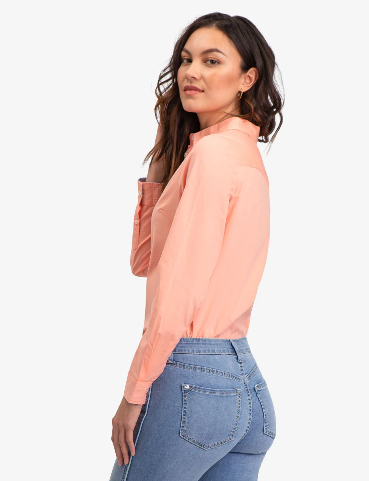 SOLID POPLIN LONG SLEEVE SHIRT sold by U.S. Polo Assn. product image thumbnail 3