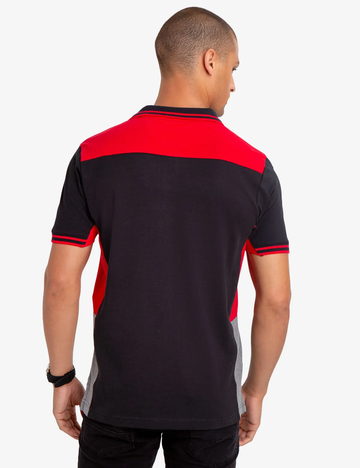 COLORBLOCK PATCH POLO SHIRT sold by U.S. Polo Assn. product image thumbnail 5