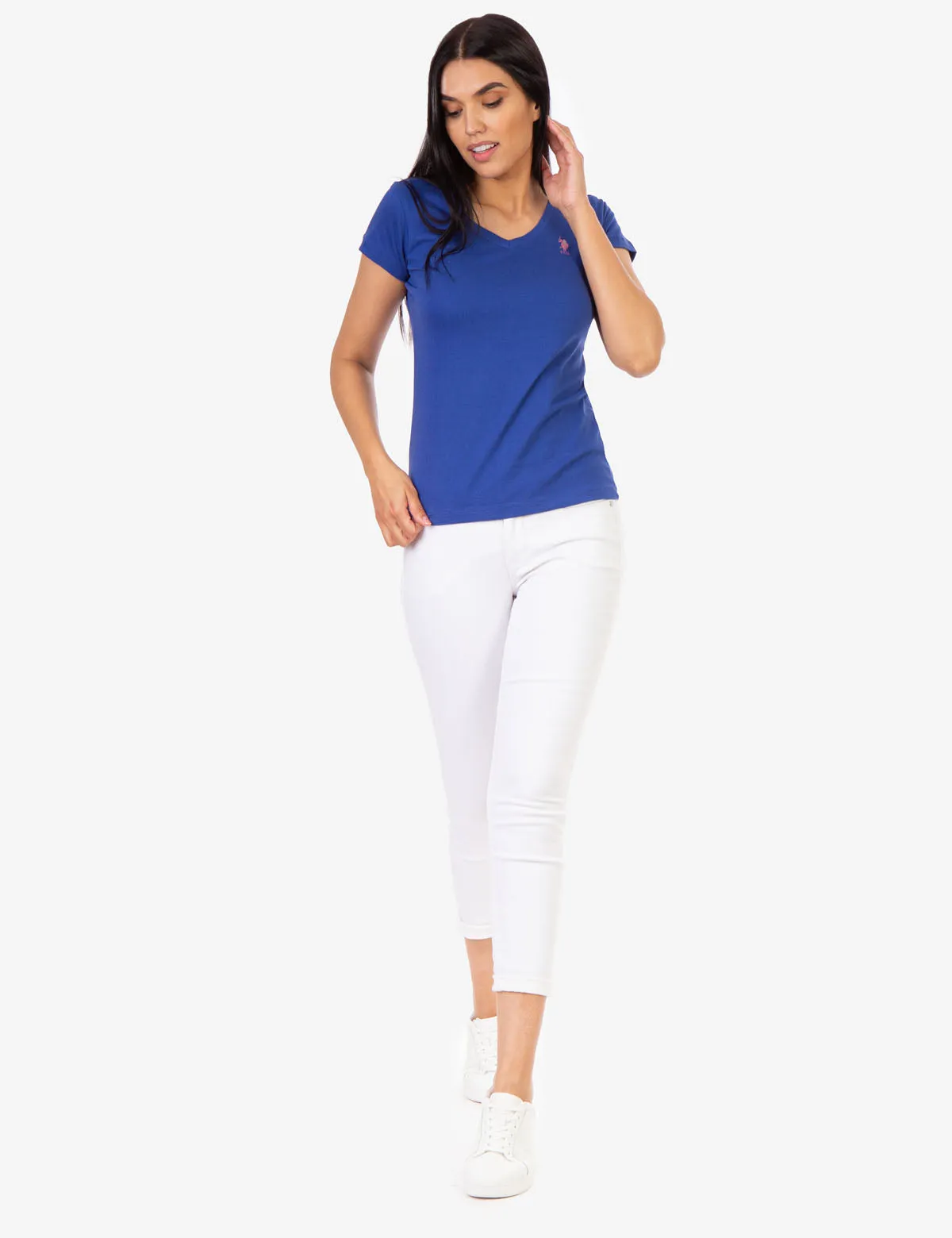 V-NECK T-SHIRT sold by U.S. Polo Assn. product image thumbnail 2