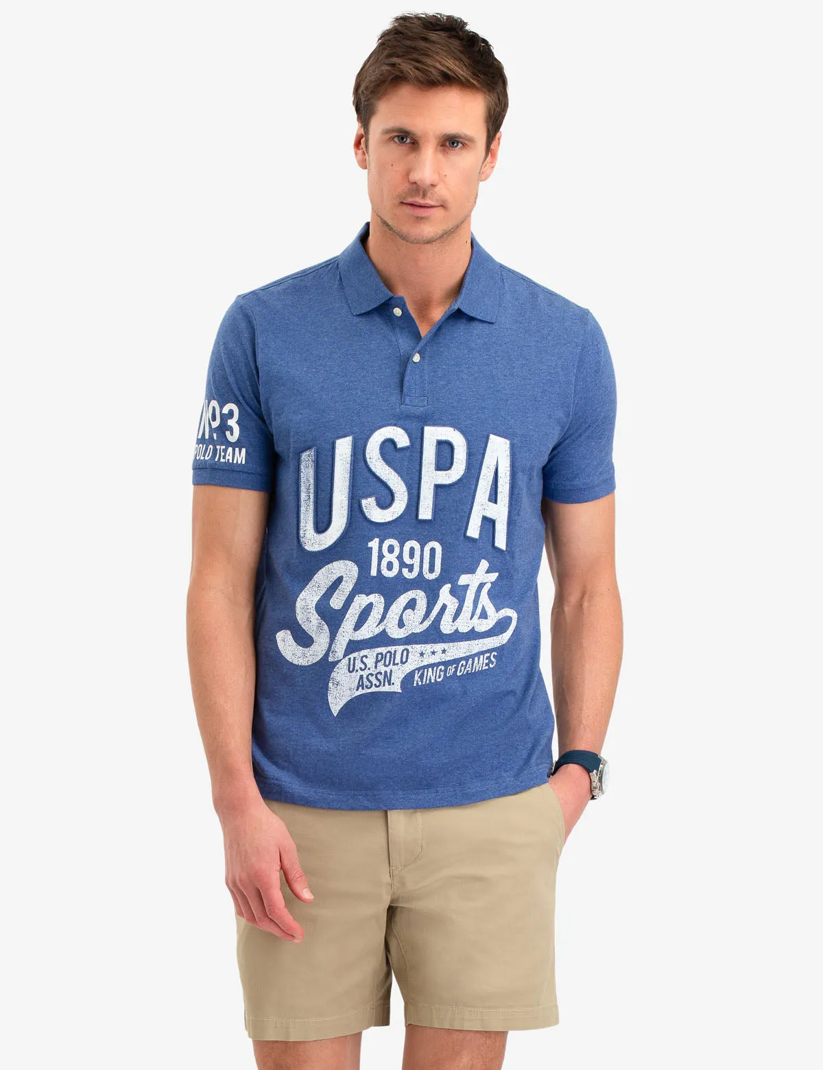 USPA GRAPHIC PRINT POLO SHIRT sold by U.S. Polo Assn.