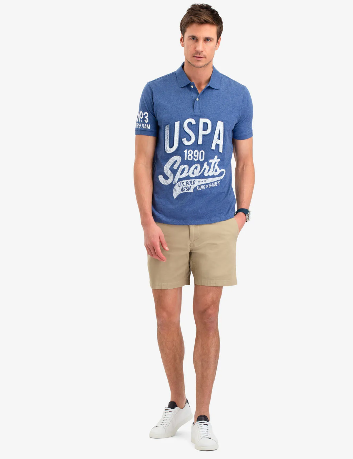 USPA GRAPHIC PRINT POLO SHIRT sold by U.S. Polo Assn. product image thumbnail 2
