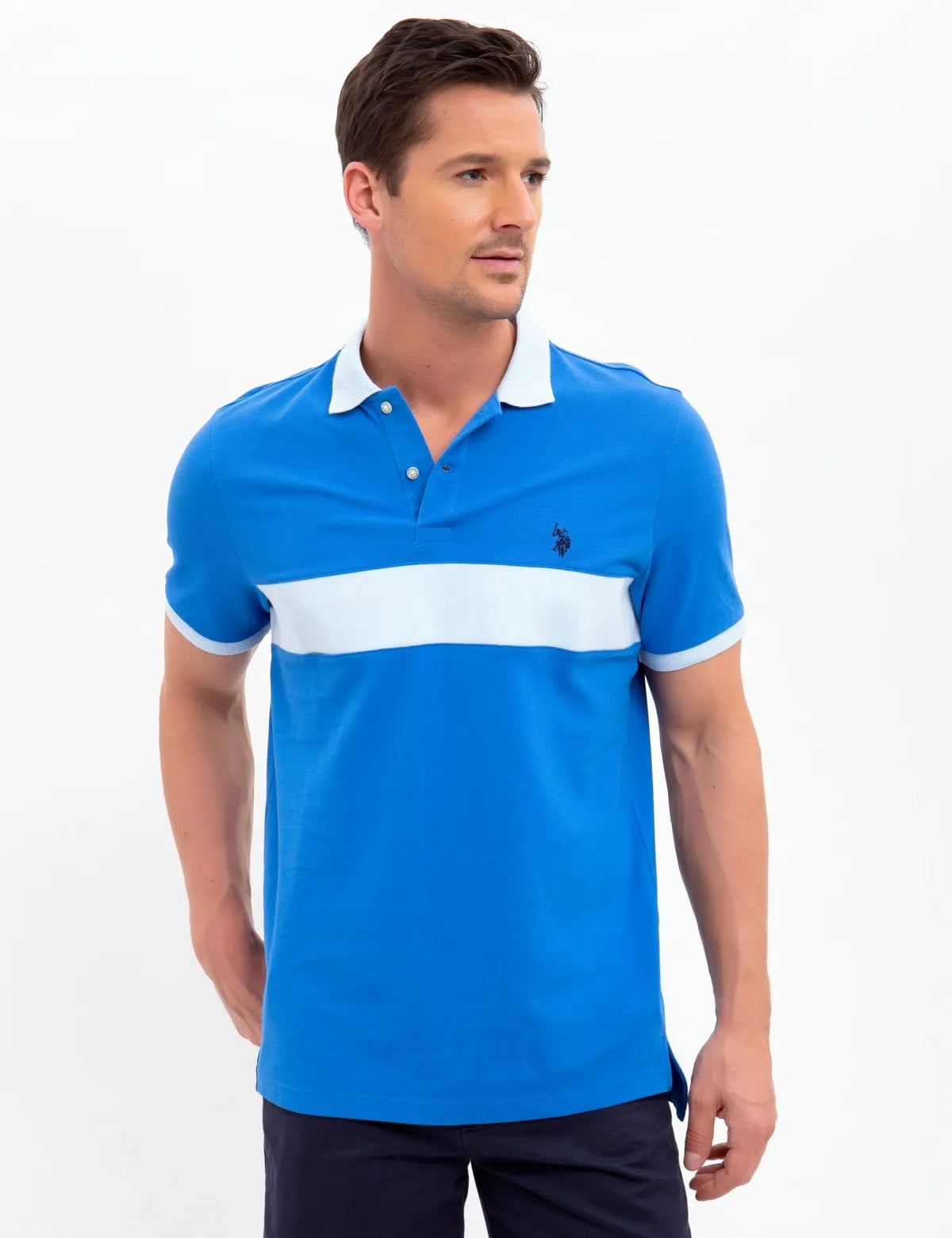 HORIZONTAL STRIPED POLO SHIRT sold by U.S. Polo Assn.