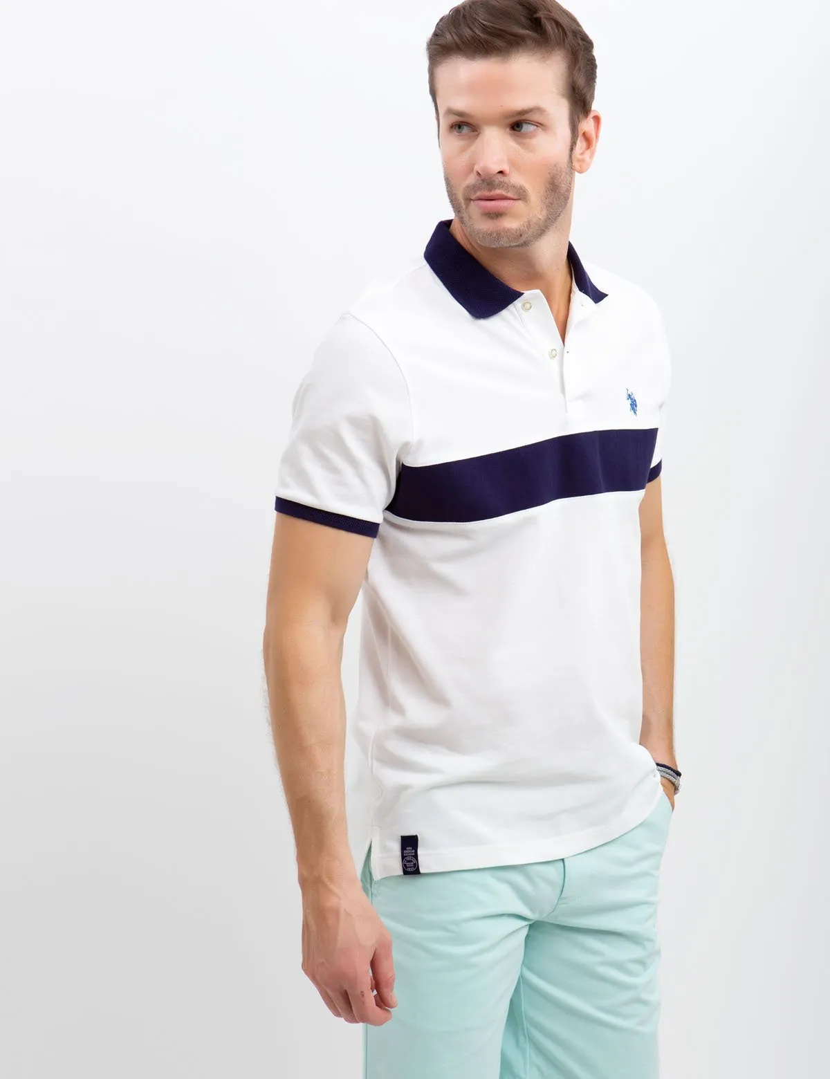 HORIZONTAL STRIPED POLO SHIRT sold by U.S. Polo Assn. product image thumbnail 5