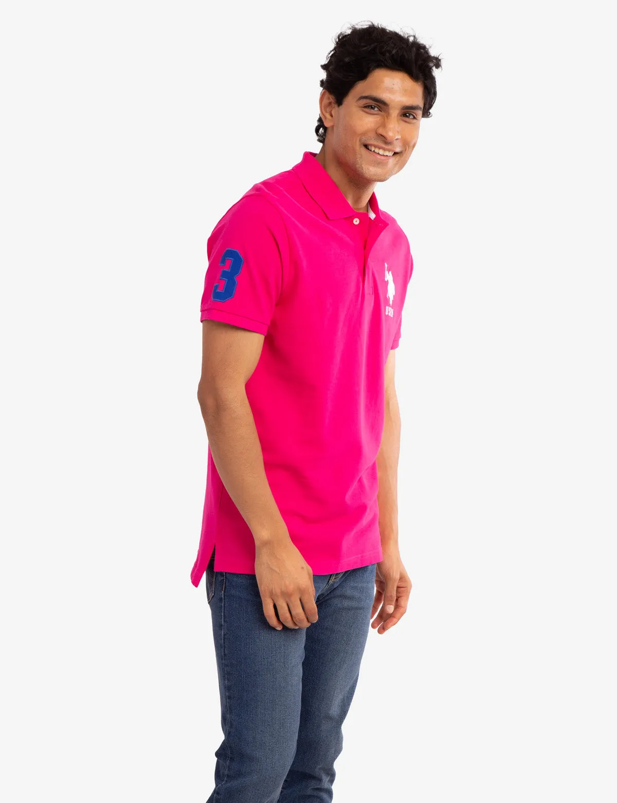 BIG LOGO POLO SHIRT sold by U.S. Polo Assn. product image thumbnail 4