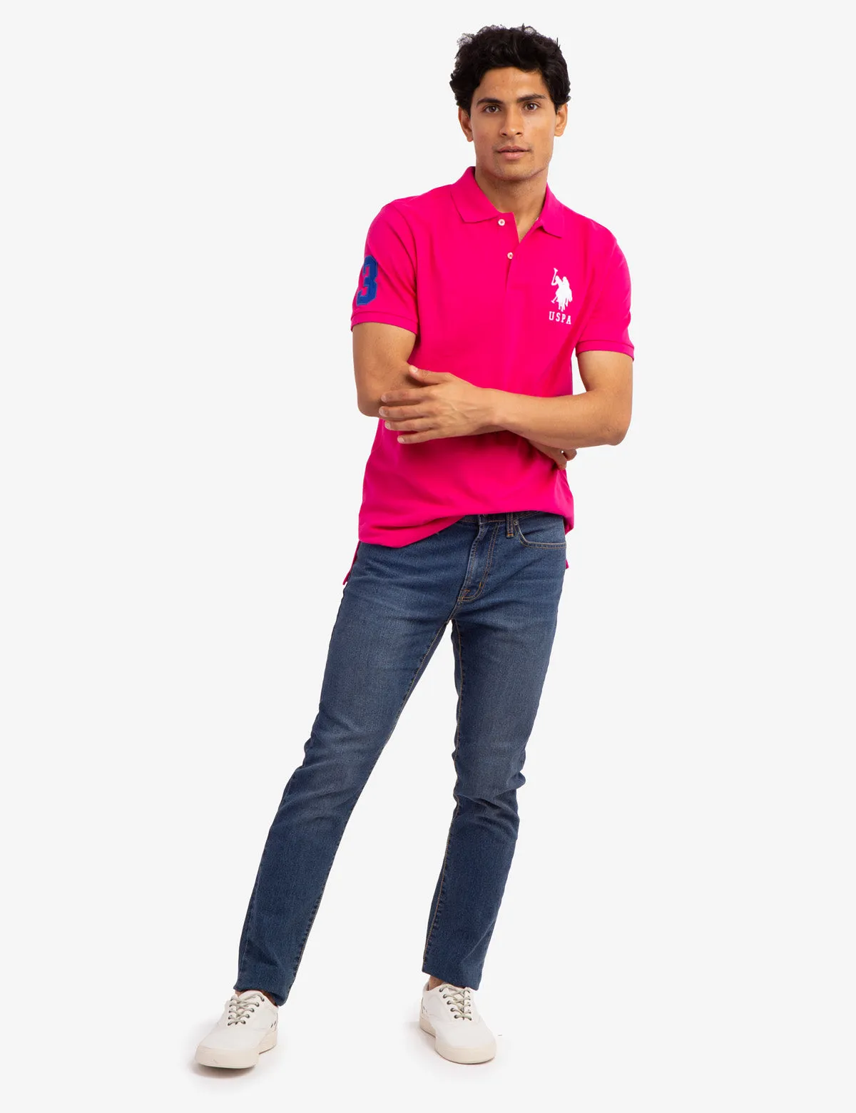 BIG LOGO POLO SHIRT sold by U.S. Polo Assn. product image thumbnail 3