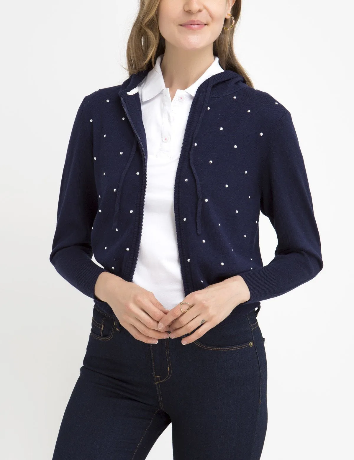 STUDDED HOODIE sold by U.S. Polo Assn. product image thumbnail 5