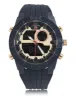 MEN'S BLACK STRAP WITH GOLD ACCENTS ANA DIGI WATCH sold by U.S. Polo Assn.