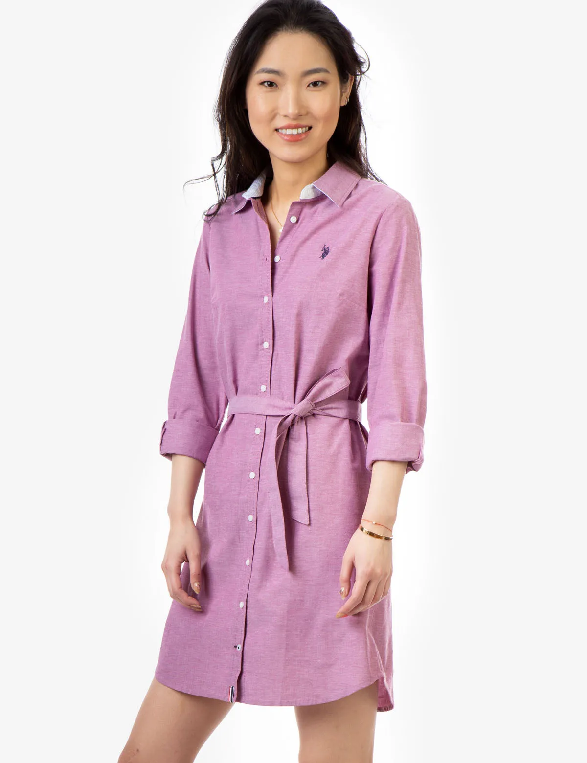 SOLID OXFORD DRESS sold by U.S. Polo Assn.