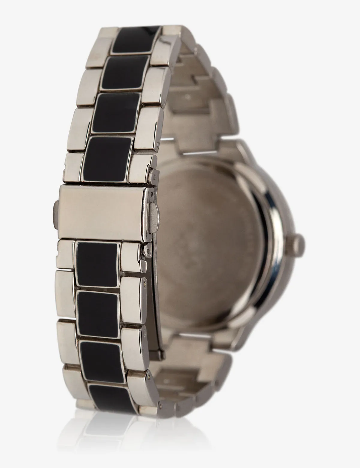 USPA WOMEN'S BLACK & SILVER TONE WATCH sold by U.S. Polo Assn. product image thumbnail 2