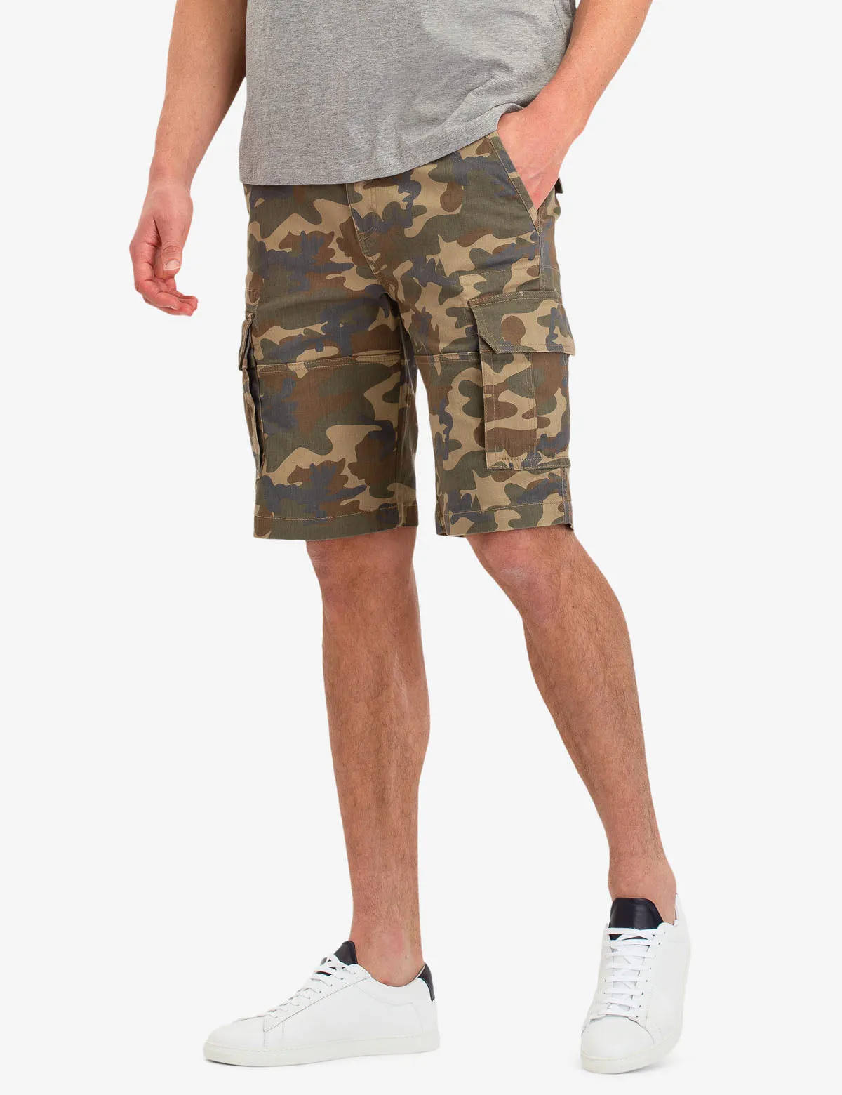 CARGO STRETCH TWILL SHORT sold by U.S. Polo Assn.