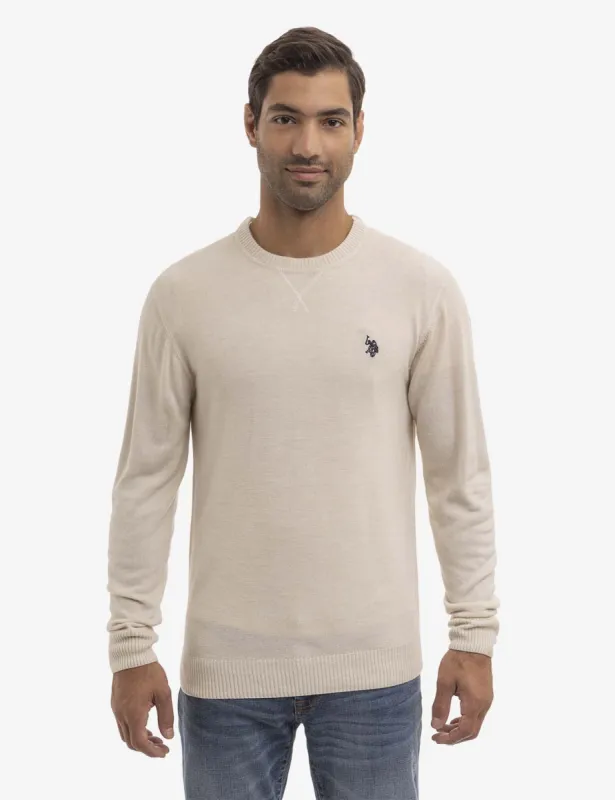 SOLID CREW NECK SWEATER sold by U.S. Polo Assn.