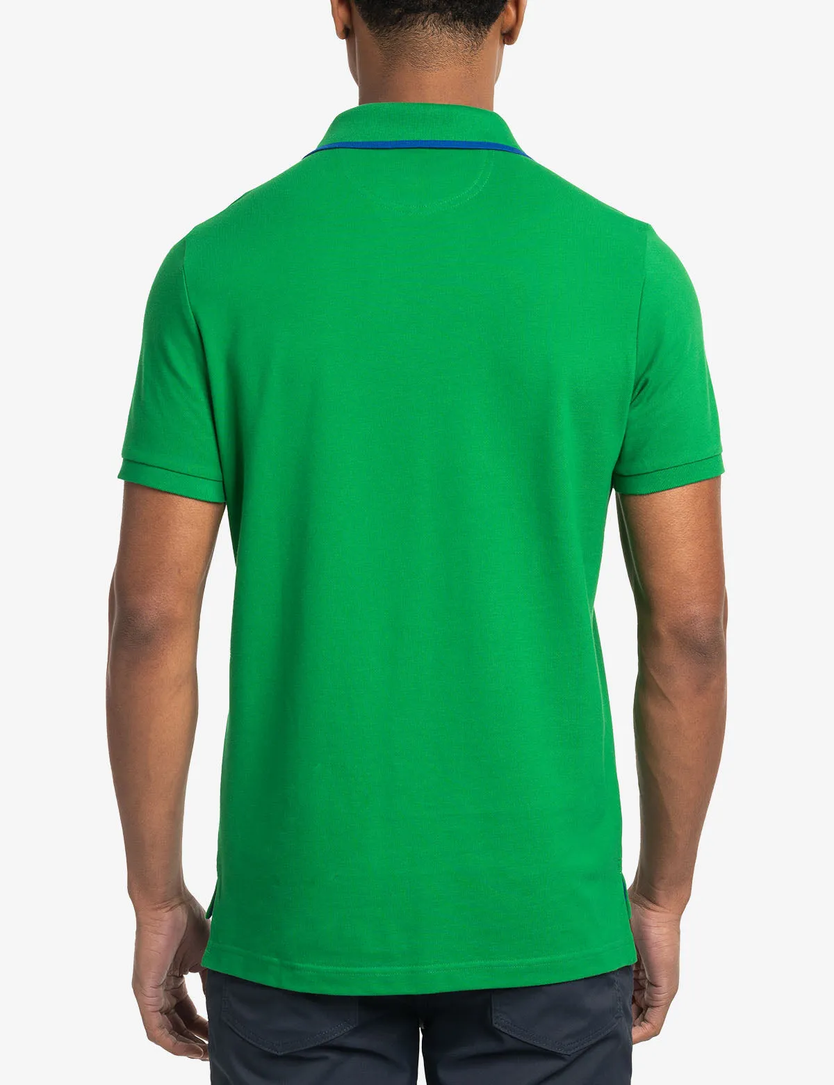 SLIM FIT STRETCH SOLID PIQUE POLO SHIRT sold by U.S. Polo Assn. product image thumbnail 4