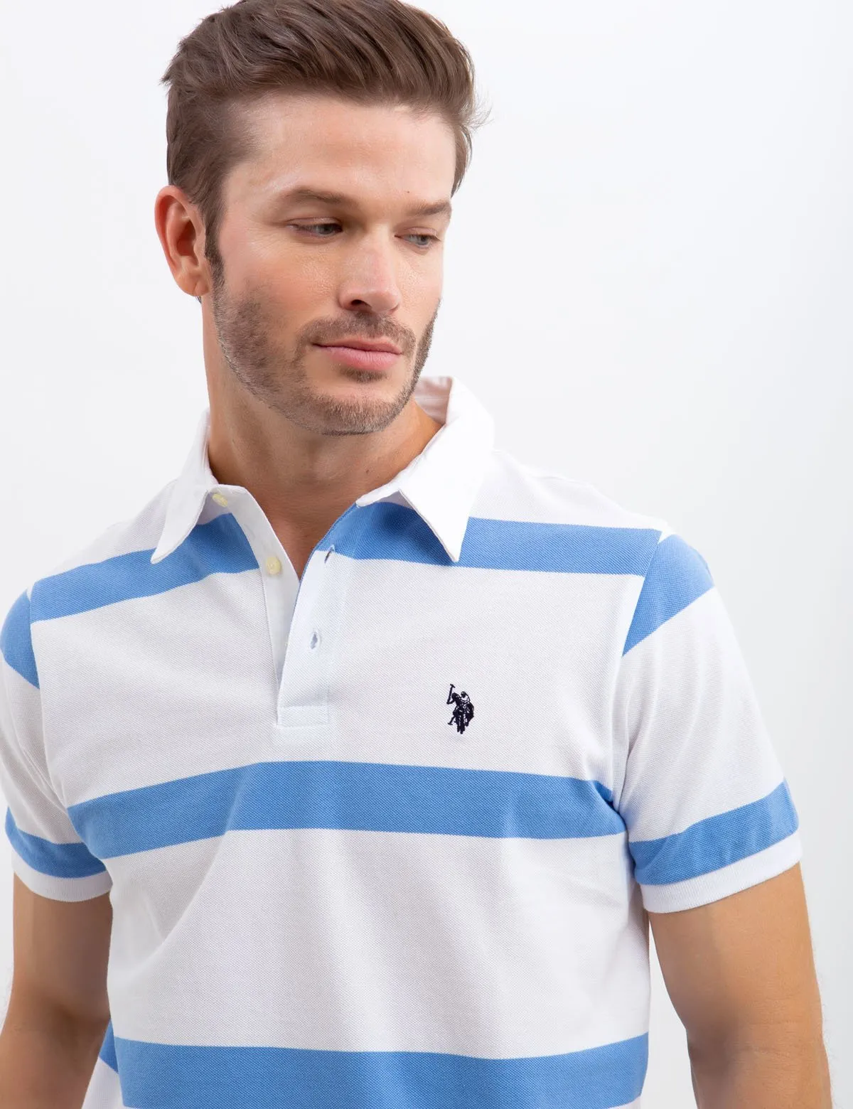 STRIPED POLO SHIRT sold by U.S. Polo Assn. product image thumbnail 2