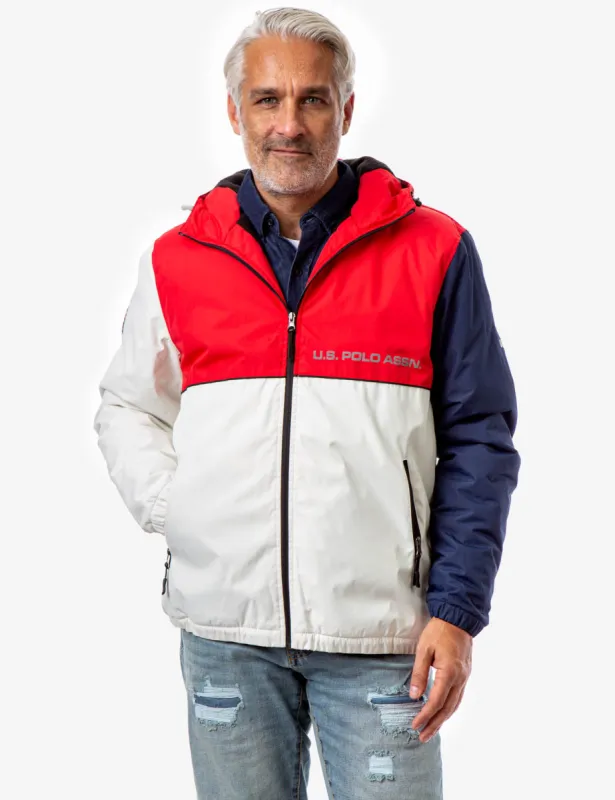 COLORBLOCK AMERICANA WINDBREAKER sold by U.S. Polo Assn.