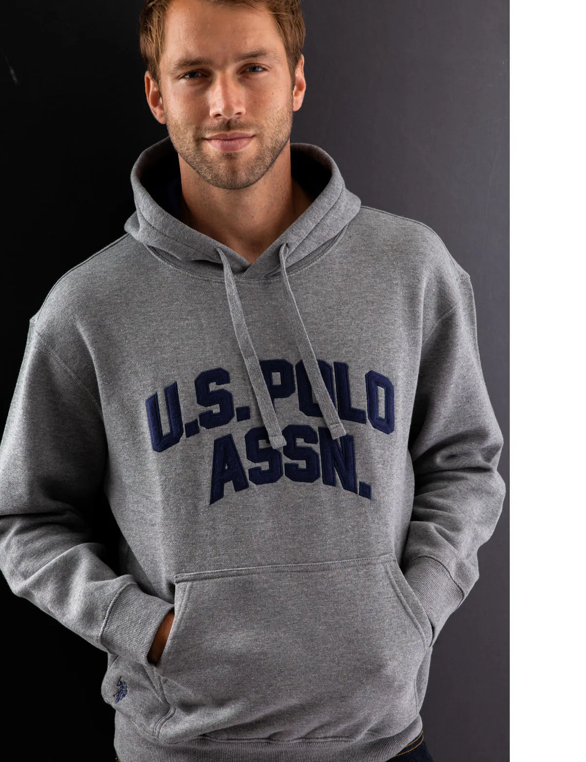 APPLIQUE LOGO COLLEGIATE HOODIE sold by U.S. Polo Assn. product image thumbnail 4