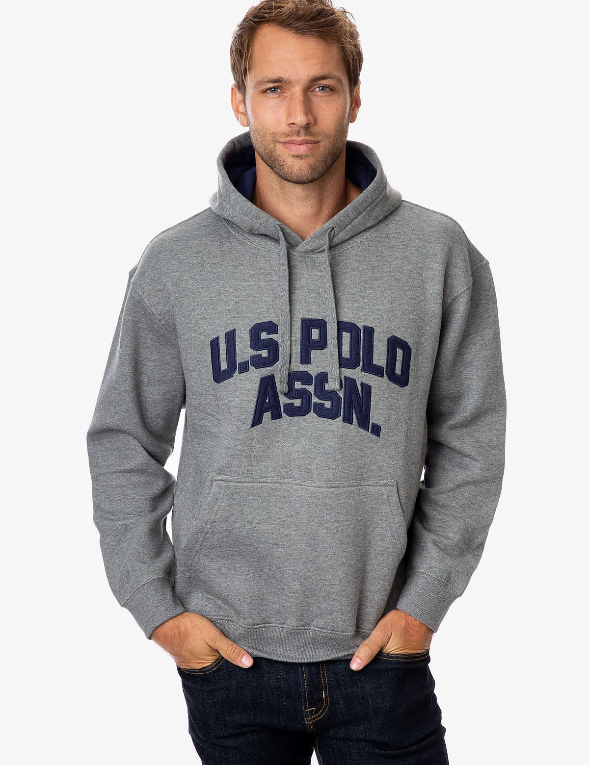 APPLIQUE LOGO COLLEGIATE HOODIE sold by U.S. Polo Assn.