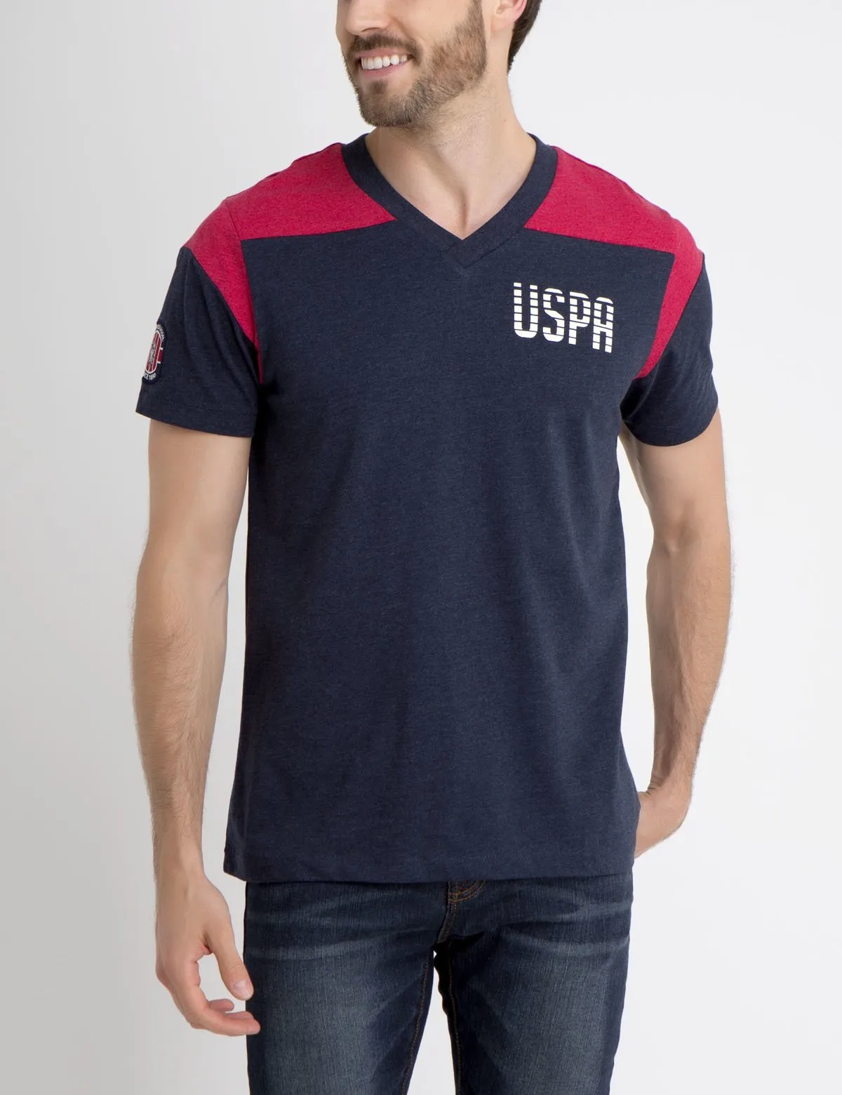 USPA COLORBLOCK T-SHIRT sold by U.S. Polo Assn.