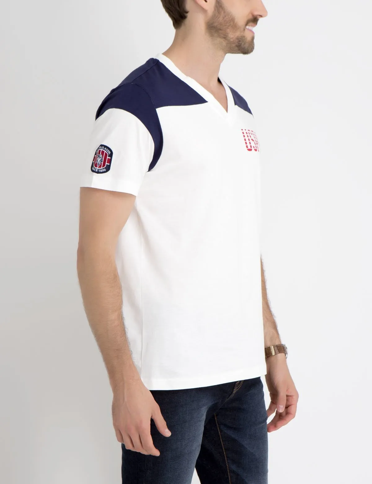 USPA COLORBLOCK T-SHIRT sold by U.S. Polo Assn. product image thumbnail 4