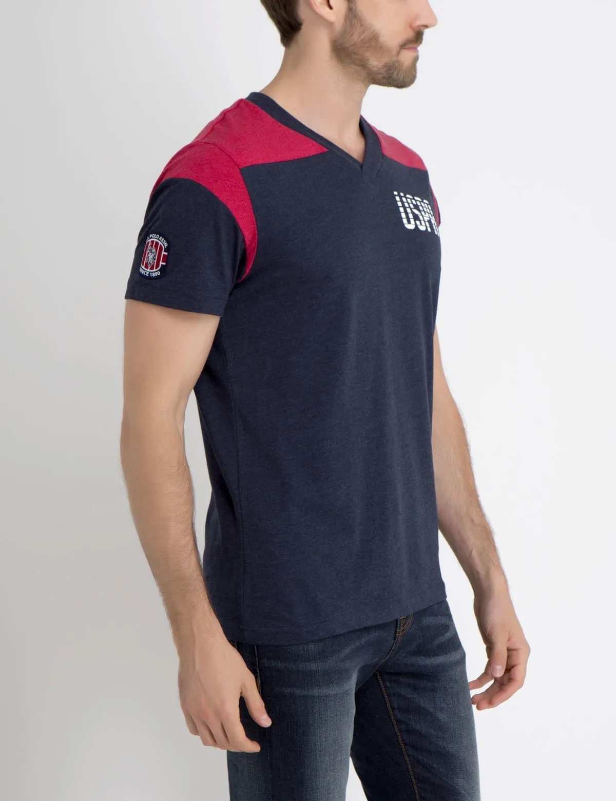 USPA COLORBLOCK T-SHIRT sold by U.S. Polo Assn. product image thumbnail 2