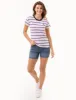 HORIZONTAL WIDE STRIPE RINGER T-SHIRT sold by U.S. Polo Assn.