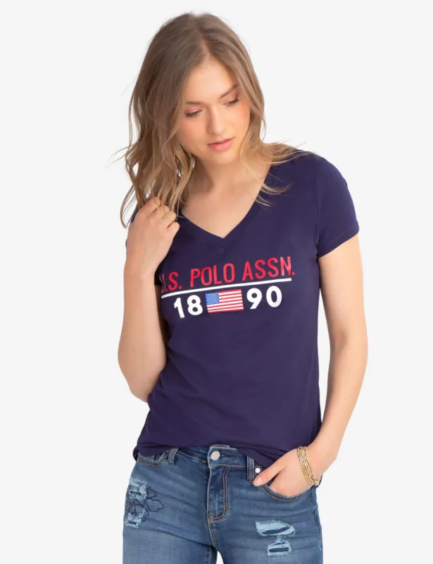 U.S. POLO ASSN. 1890 V-NECK T-SHIRT sold by U.S. Polo Assn.