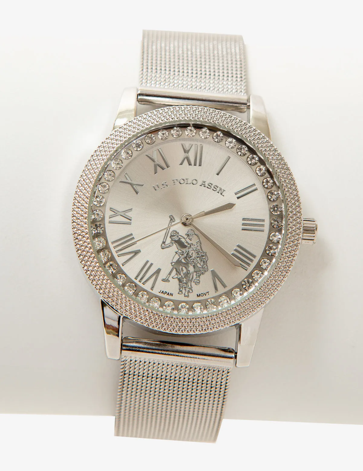 LADIES SILVER MESH BRACELET WATCH sold by U.S. Polo Assn.