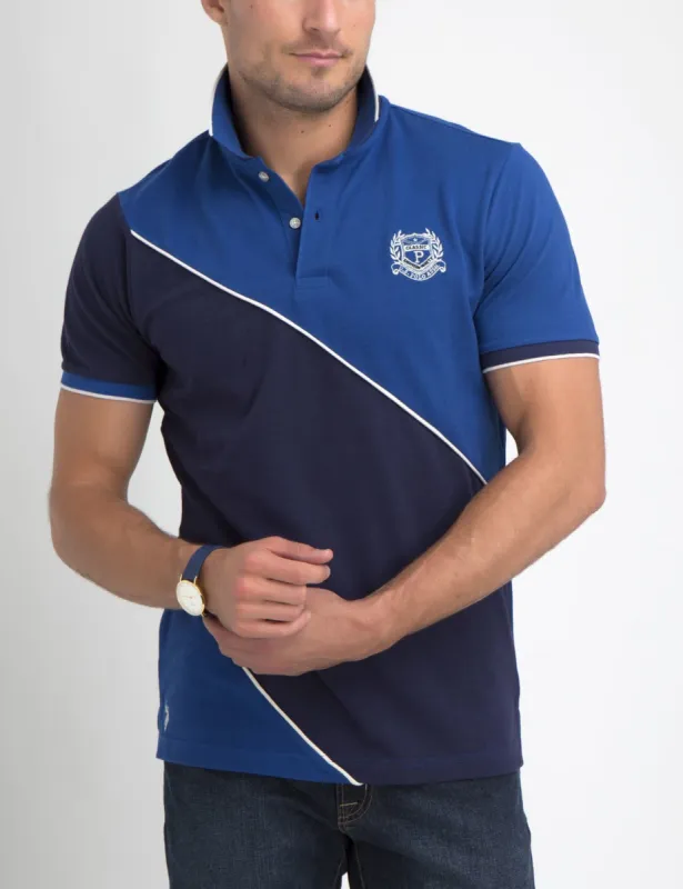 DIAGONAL STRIPED POLO SHIRT sold by U.S. Polo Assn.