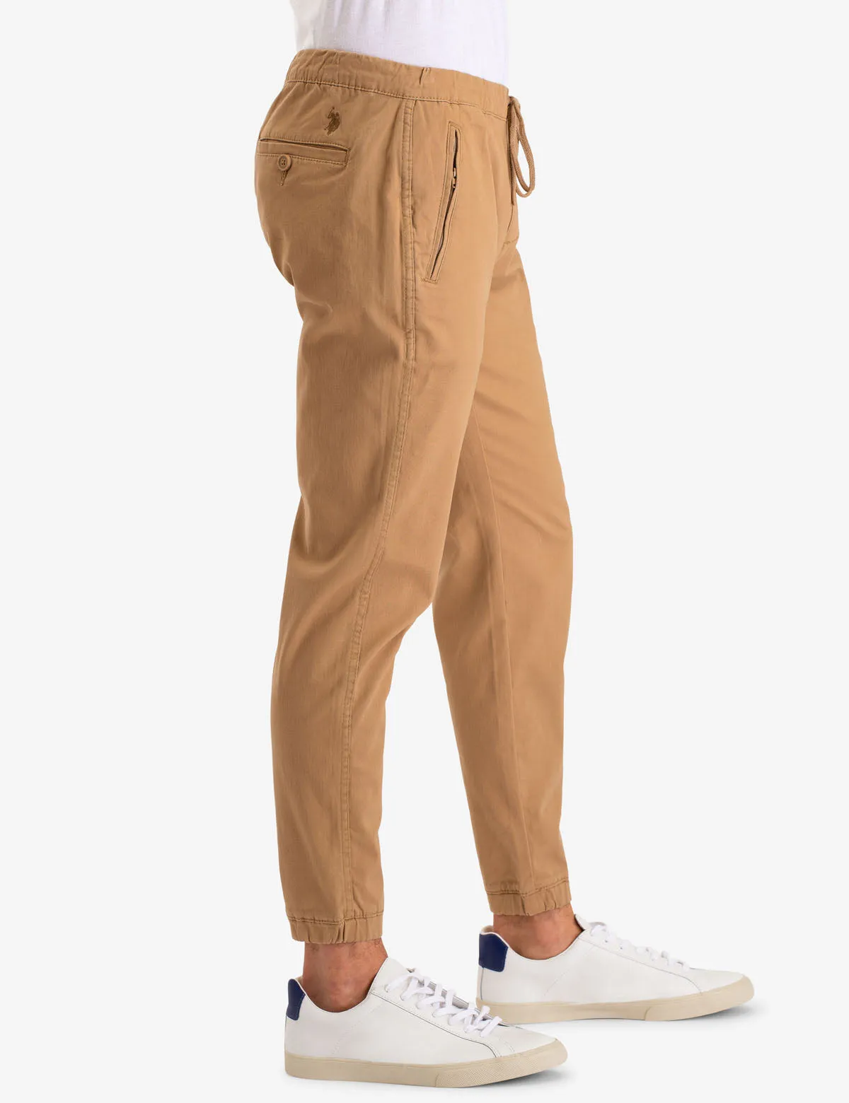 STRETCH TWILL JOGGER sold by U.S. Polo Assn. product image thumbnail 4