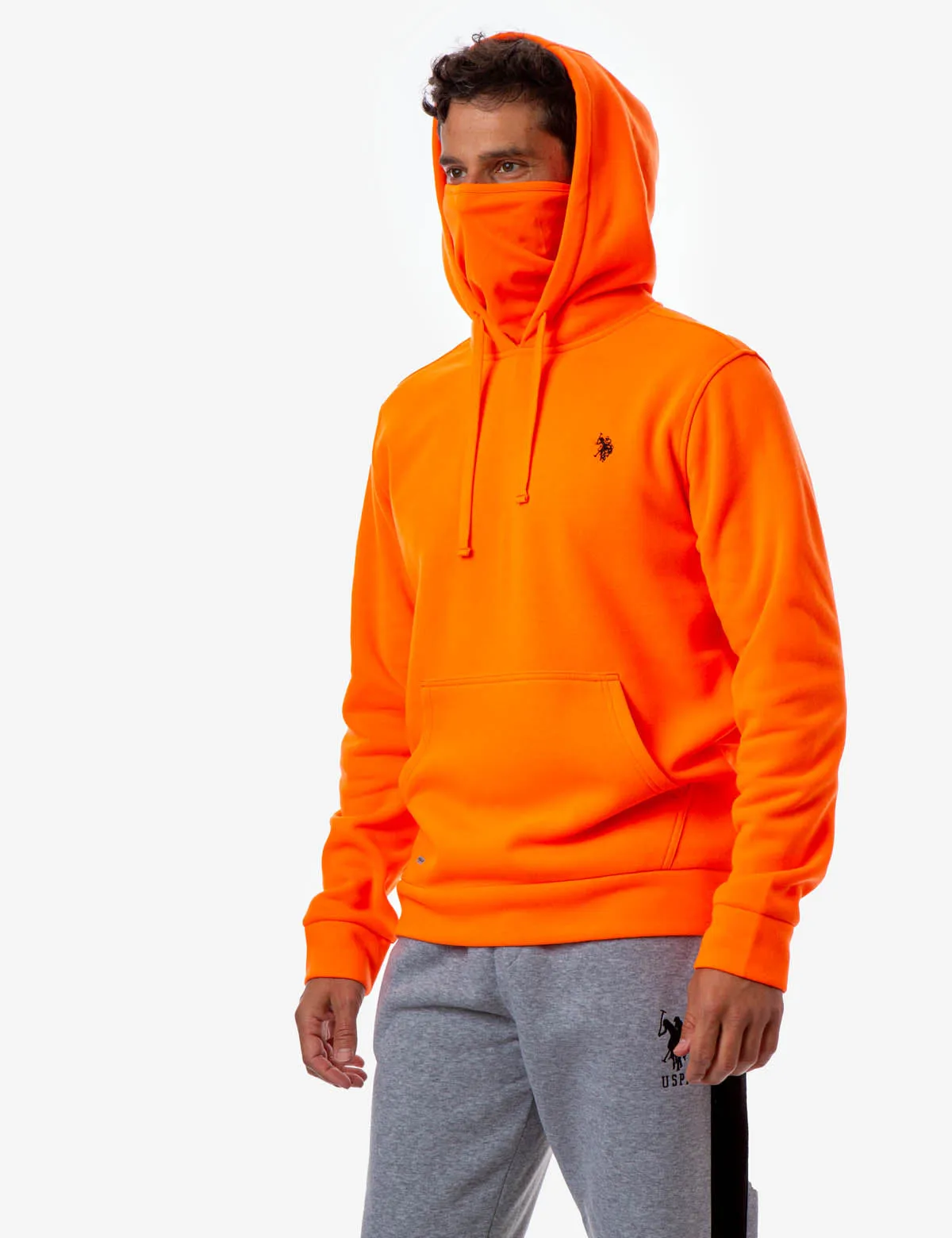 FLEECE MASK HOODIE sold by U.S. Polo Assn.