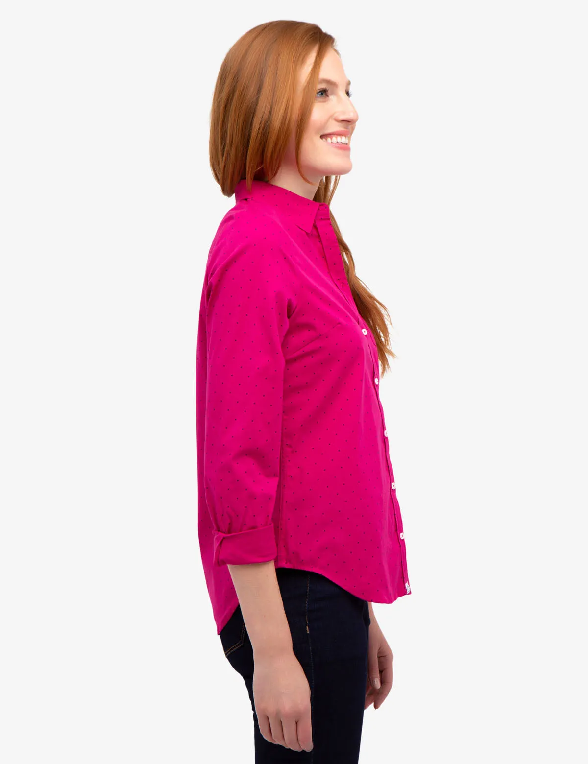 DOT STRETCH POPLIN SHIRT sold by U.S. Polo Assn. product image thumbnail 3