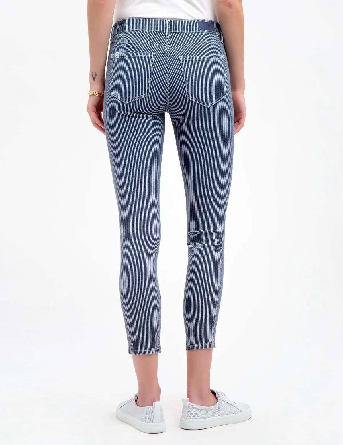 STRIPED SUPER SKINNY JEANS sold by U.S. Polo Assn. product image thumbnail 4