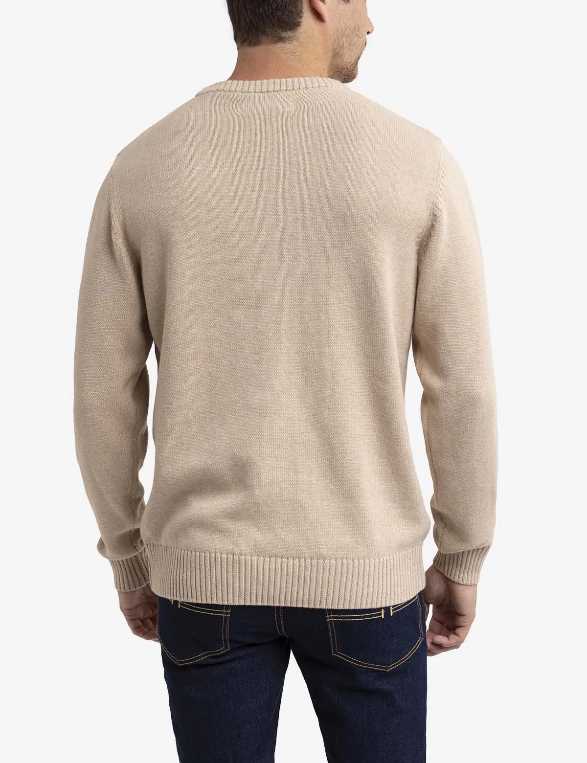 TEXTURED CREW NECK SWEATER sold by U.S. Polo Assn. product image thumbnail 2