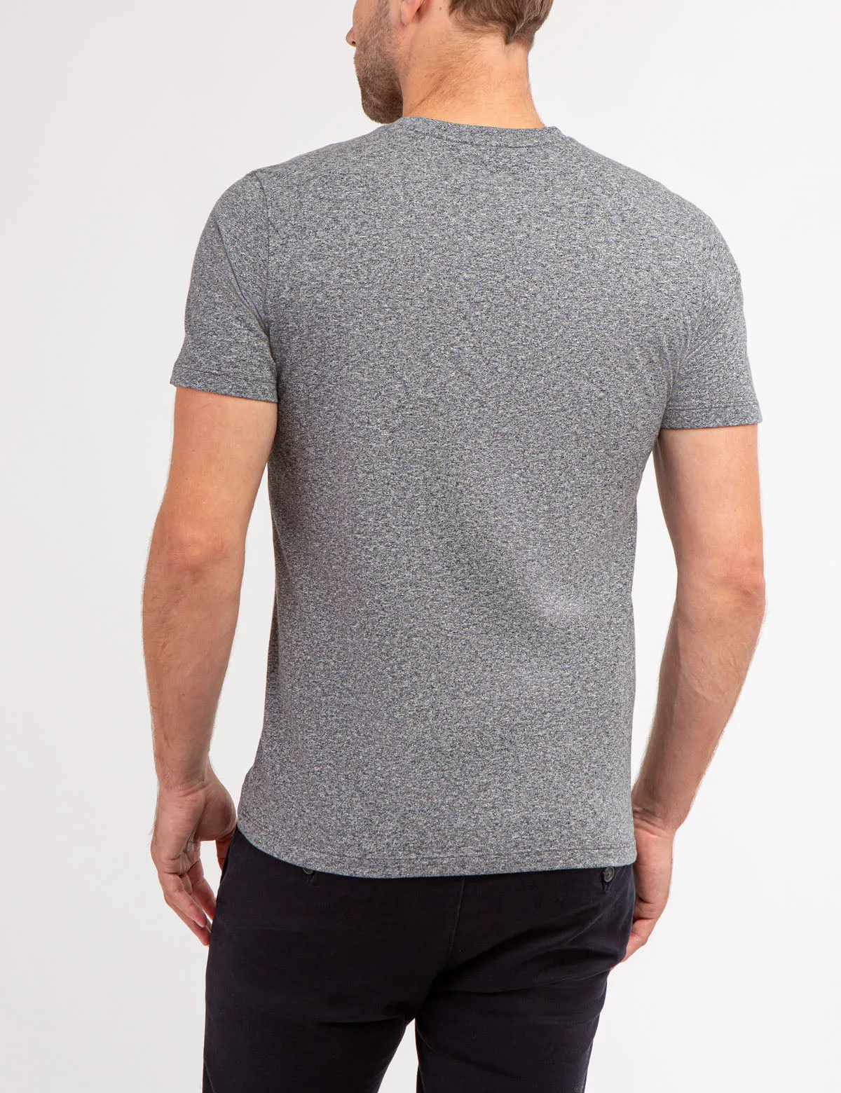 TWISTED YARN V-NECK T-SHIRT sold by U.S. Polo Assn. product image thumbnail 4