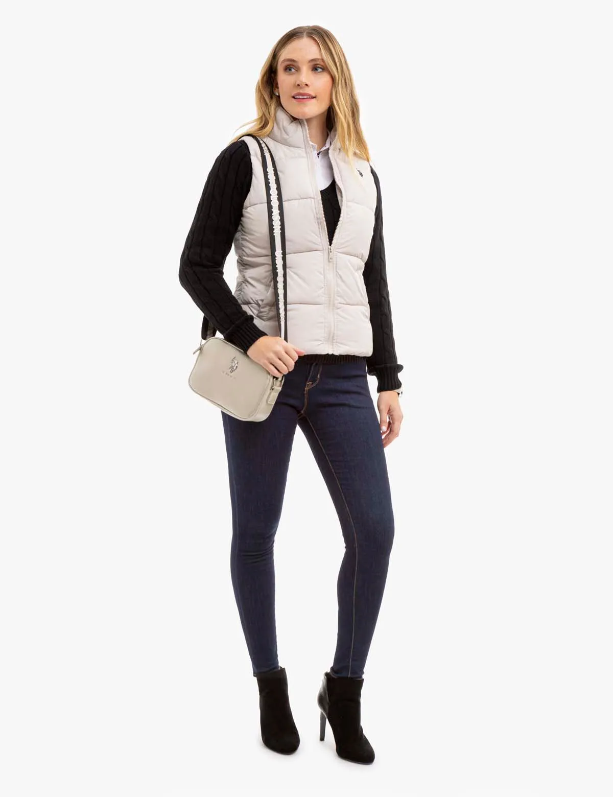 CLASSIC ZIP METALLIC CROSSBODY BAG sold by U.S. Polo Assn. product image thumbnail 2