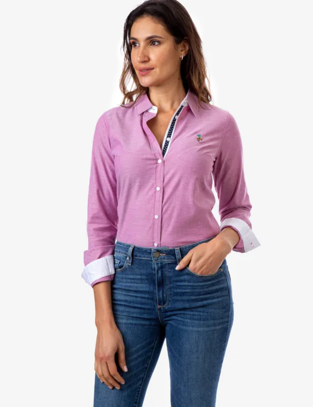 MULTI TONAL SMALL LOGO OXFORD SHIRT sold by U.S. Polo Assn.