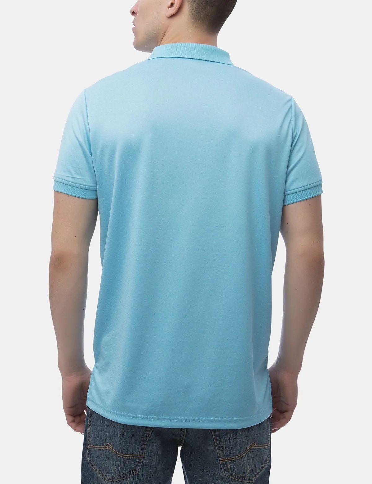 STRETCH INTERLOCK PERFORMANCE POLO SHIRT sold by U.S. Polo Assn. product image thumbnail 2