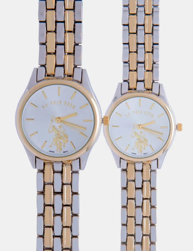 CHAIN WATCH SET sold by U.S. Polo Assn.