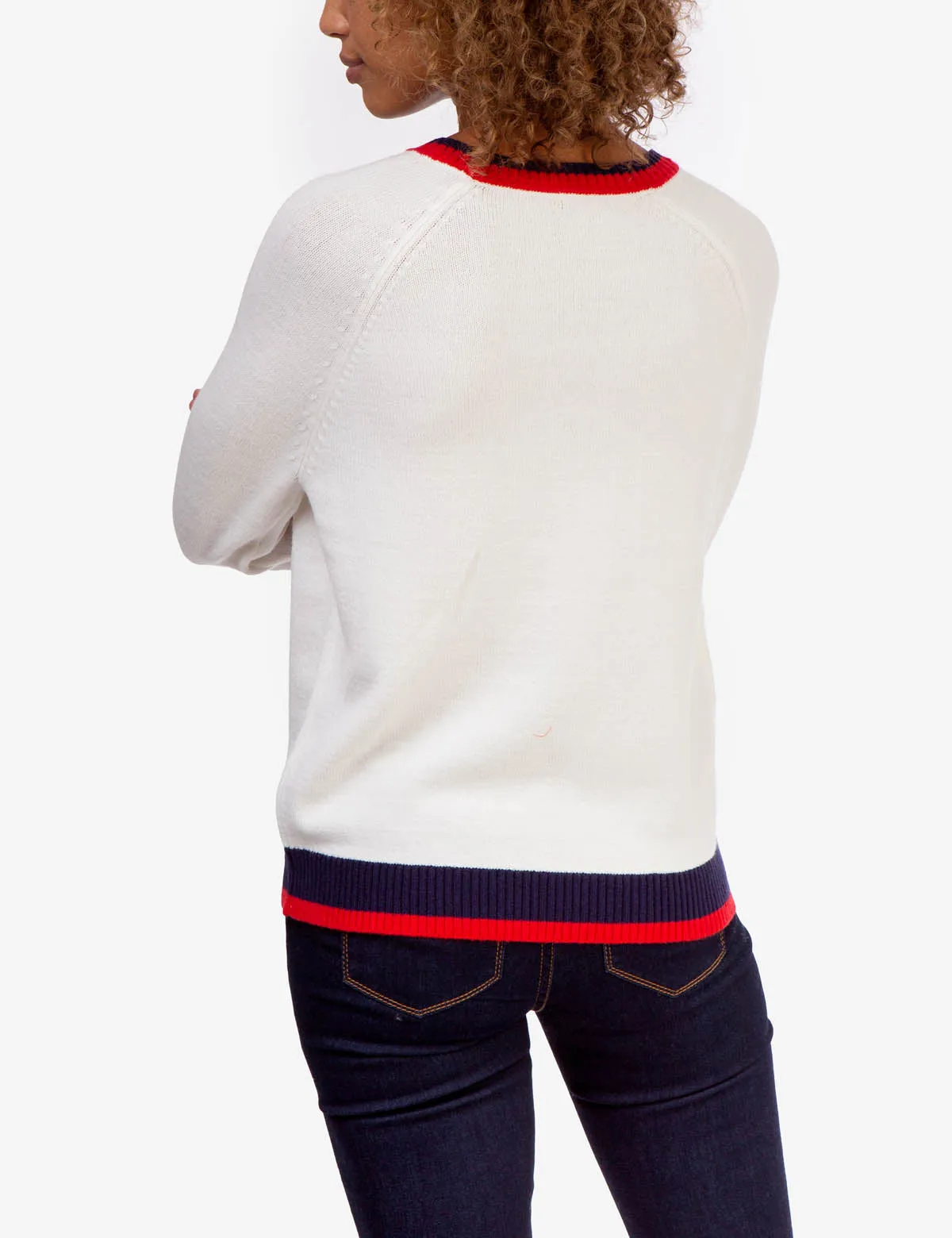 FLAG CREW NECK SWEATER sold by U.S. Polo Assn. product image thumbnail 4