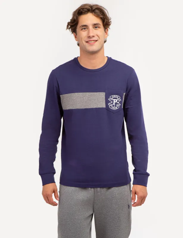 USPA TEAM COLORBLOCK LONG SLEEVE T-SHIRT sold by U.S. Polo Assn.