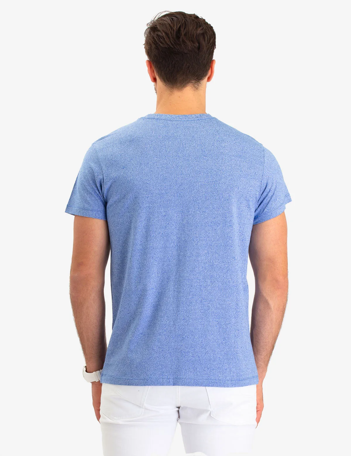 TWISTED YARN CREW NECK T-SHIRT sold by U.S. Polo Assn. product image thumbnail 4