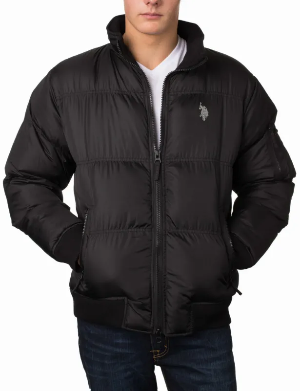 Small Logo Puffer Jacket sold by U.S. Polo Assn.