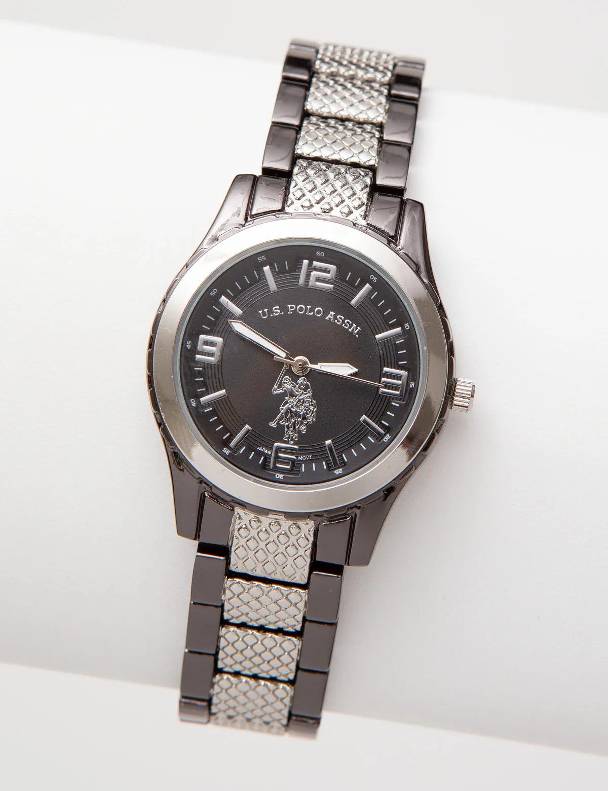HIS AND HERS GUNMETAL WATCH SET sold by U.S. Polo Assn. product image thumbnail 3