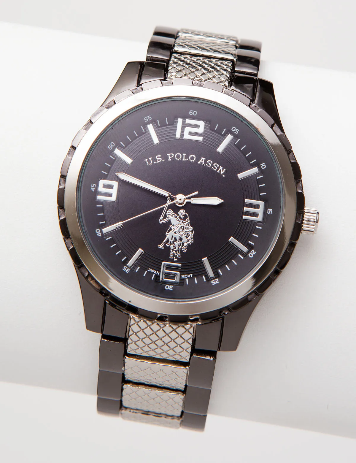 HIS AND HERS GUNMETAL WATCH SET sold by U.S. Polo Assn. product image thumbnail 2