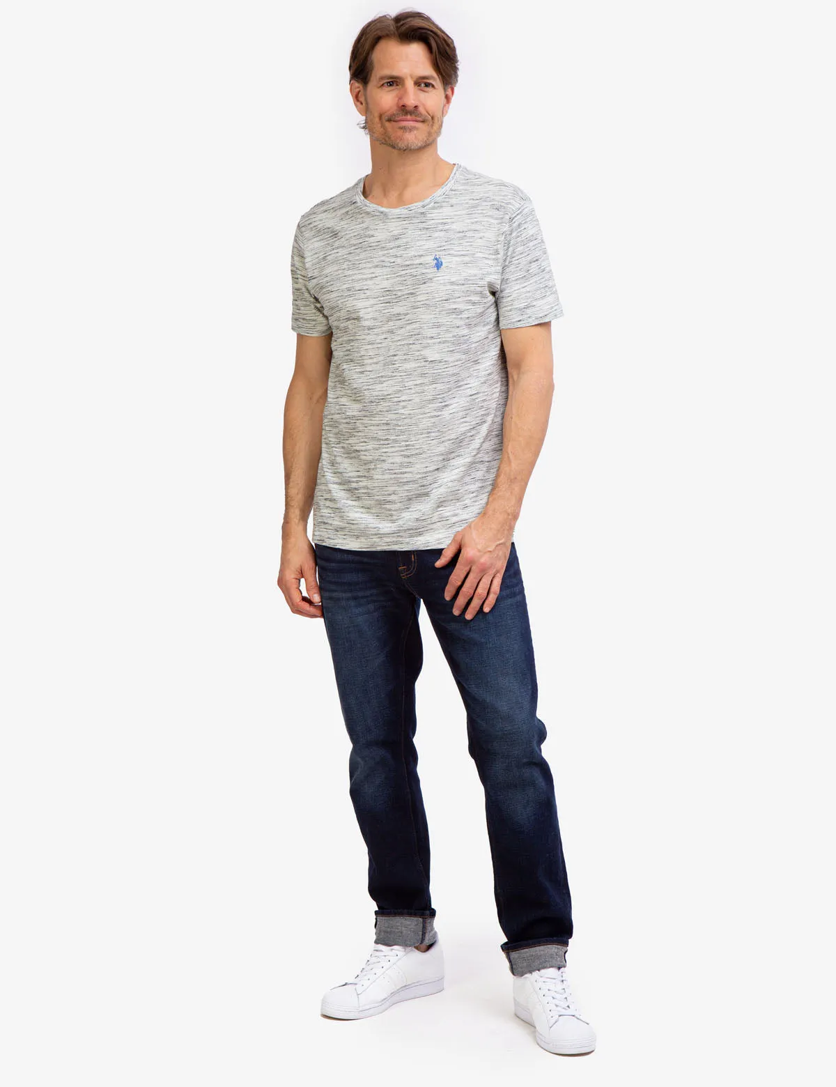 SPACE DYE JERSEY T-SHIRT sold by U.S. Polo Assn. product image thumbnail 2