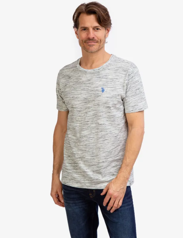 SPACE DYE JERSEY T-SHIRT sold by U.S. Polo Assn.