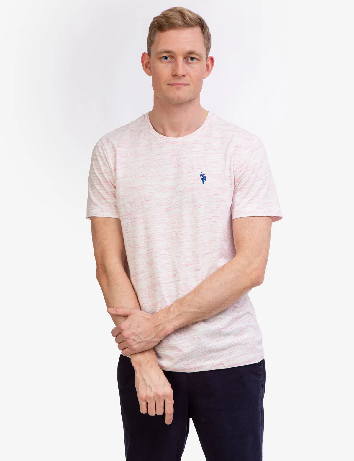 SPACE DYE JERSEY T-SHIRT sold by U.S. Polo Assn. product image thumbnail 3