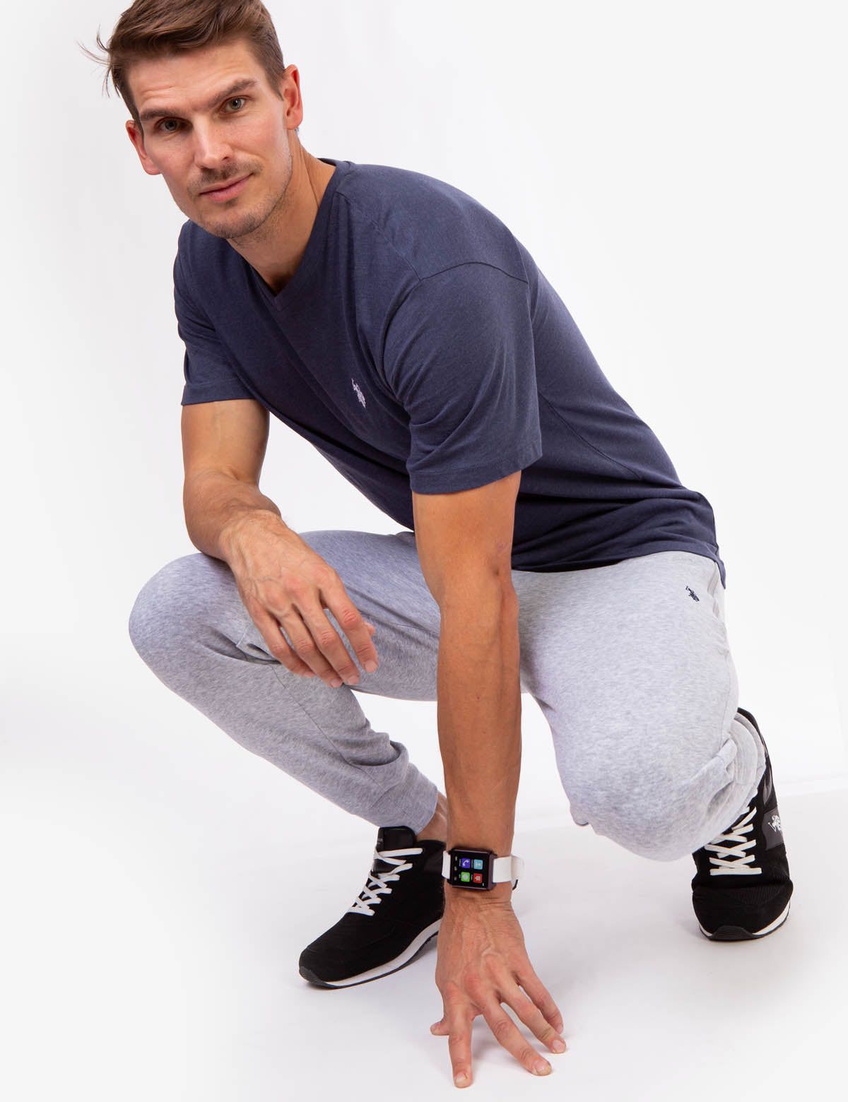 SOLID V-NECK T-SHIRT sold by U.S. Polo Assn. product image thumbnail 5