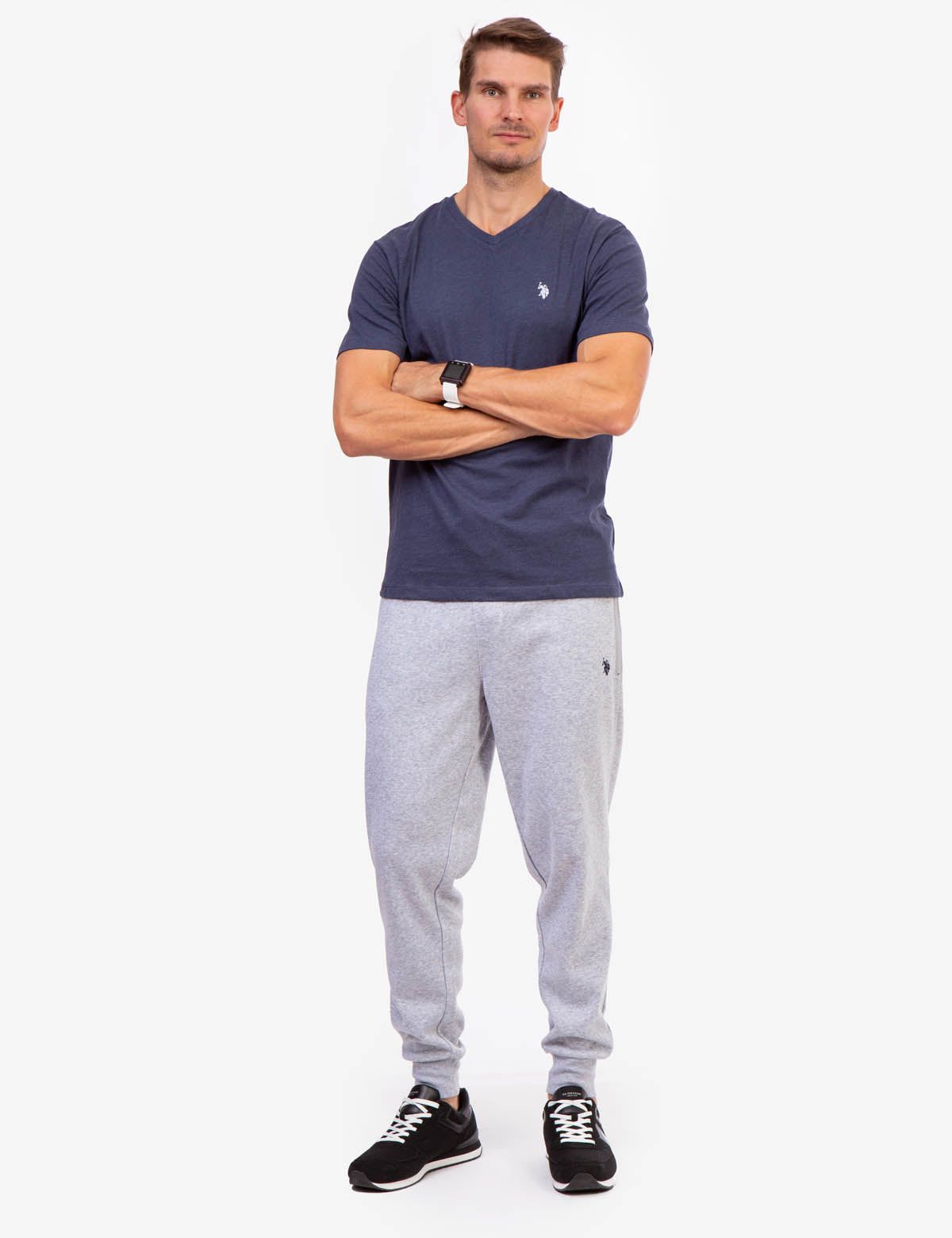 SOLID V-NECK T-SHIRT sold by U.S. Polo Assn. product image thumbnail 4